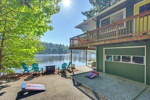 House (5 Bedrooms) | Interior - Private Dock & Fire Pit: Lakefront Gem in Olympia (Olympia)