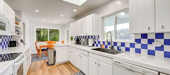 Private Dock & Fire Pit: Lakefront Gem in Olympia