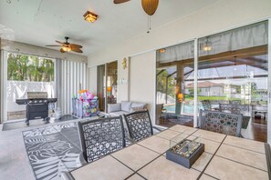 House (4 Bedrooms) | Interior - Boat Dock & Patio: Cape Coral Home 6 Mi to Beach! (Cape Coral)