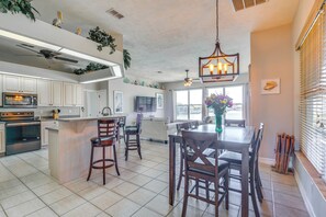 House (4 Bedrooms) | Interior - Boat Dock & Patio: Cape Coral Home 6 Mi to Beach! (Cape Coral)