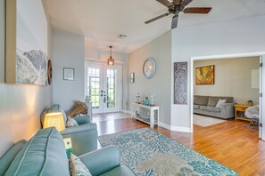 House (4 Bedrooms) | Interior - Boat Dock & Patio: Cape Coral Home 6 Mi to Beach! (Cape Coral)
