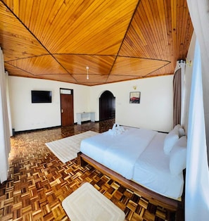 Executive appartement, uitzicht op tuin | Individueel gedecoreerd, individueel gemeubileerd, gratis wifi