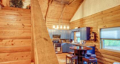 Soak in Hot Tub, Explore Outdoors: Cleveland Cabin
