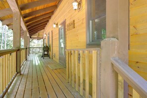 House (4 Bedrooms) | Interior - Game Room + Lake Access: Wooded Retreat in Jay (Jay)