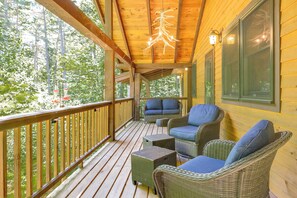House (4 Bedrooms) | Interior - Game Room + Lake Access: Wooded Retreat in Jay (Jay)