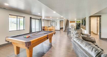 4 Mi to Dtwn Sturgis: Cabin w/ Hot Tub & Game Room