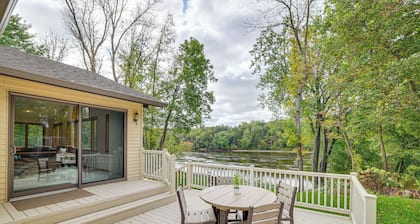 Mississippi River Home 8 Mi to Dtwn St Cloud!