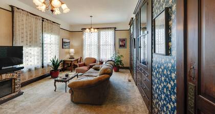 2 Mi to River: Historic Clarkston Home w/ Views!