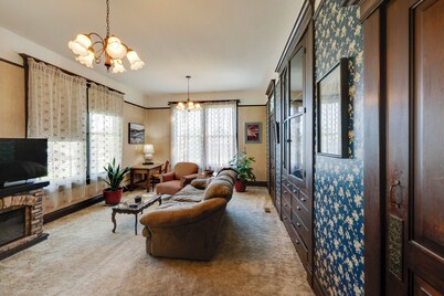 2 Mi to River: Historic Clarkston Home w/ Views!