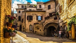 View from property - Apartment in a Farmhouse With Swimming Pool (Assisi)