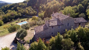 Apartment | Exterior - Apartment in a Farmhouse With Swimming Pool (Assisi)