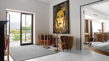 Interior entrance