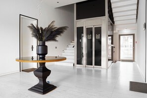 Interior entrance