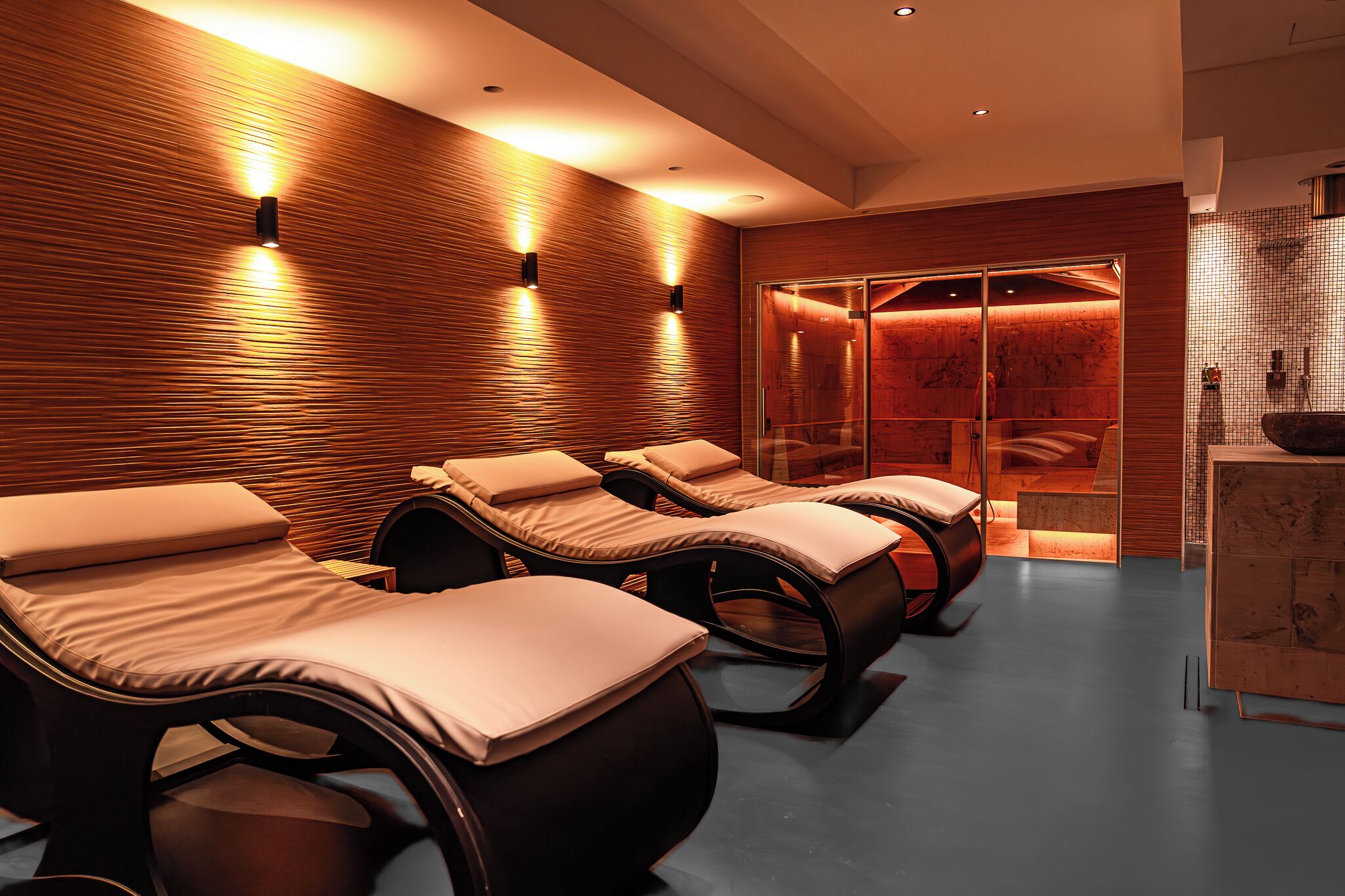 Sauna y baño de vapor 