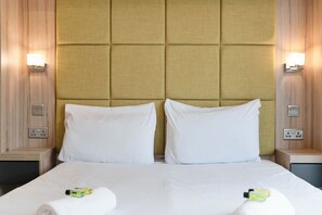 2 makuuhuonetta, vauvan matkasänky, ilmainen Wi-Fi, vuodevaatteet