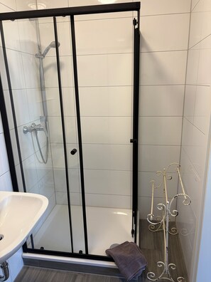 Towels, soap, toilet paper