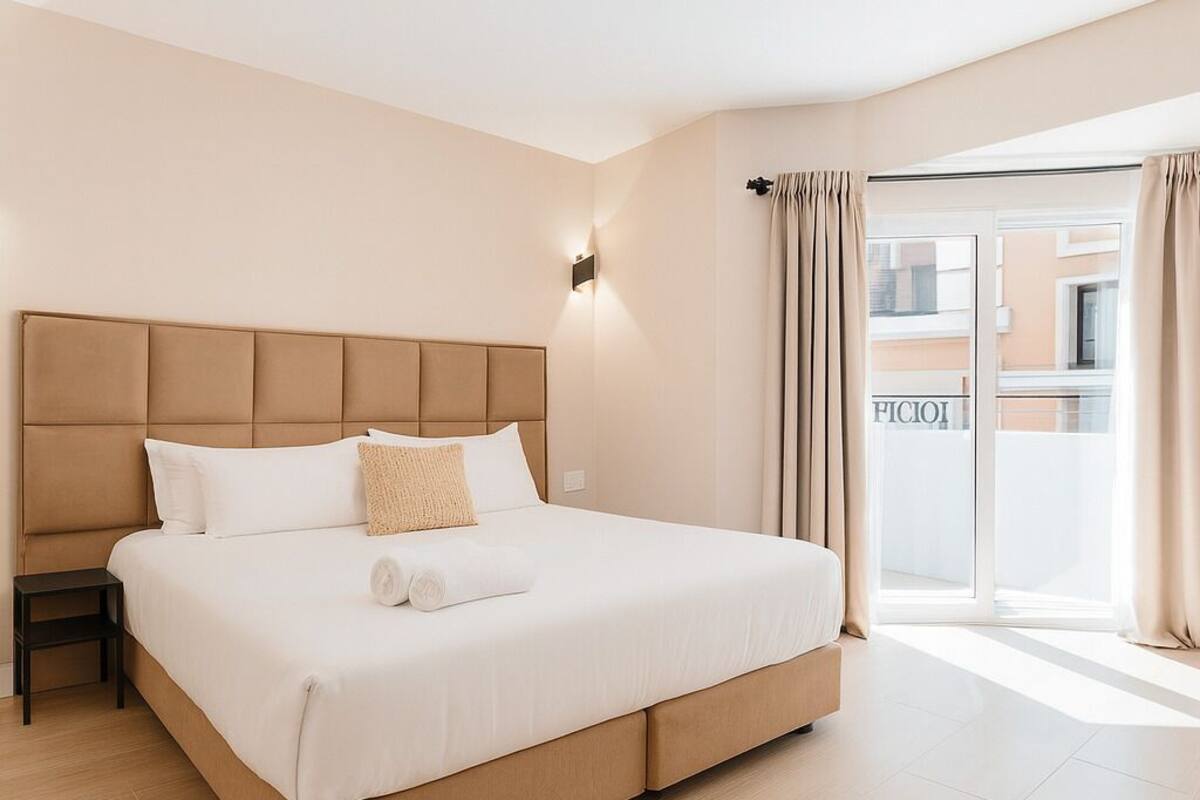 Double or Twin Room, Balcony, City View | In-room safe, desk, blackout drapes, iron/ironing board (on request)