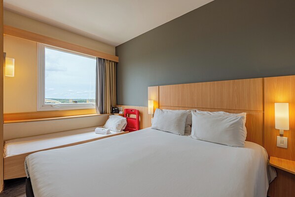 Family Double Room, City View | View from room