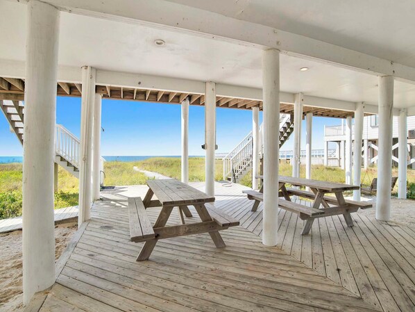 Restauration en plein air