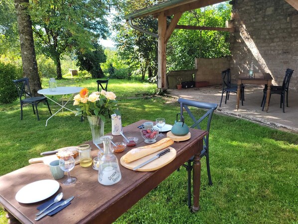 Restauration en plein air