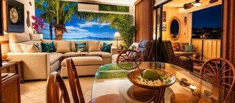 Kona Plaza#409: Top Floor, Downtown, Rare 3 bedroom Penthouse with Ocean View