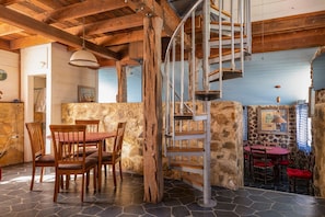 Cabin, 3 Bedrooms | Dining - Hideaway Cabin 3 Bedroom Cabin (Uvalde)