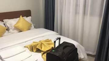 Deluxe Double Room, City View | Free WiFi, bed sheets
