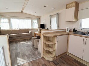 Living area - E10 Static Caravan (Rhyl)