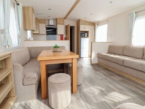 Living area - E10 Static Caravan (Rhyl)