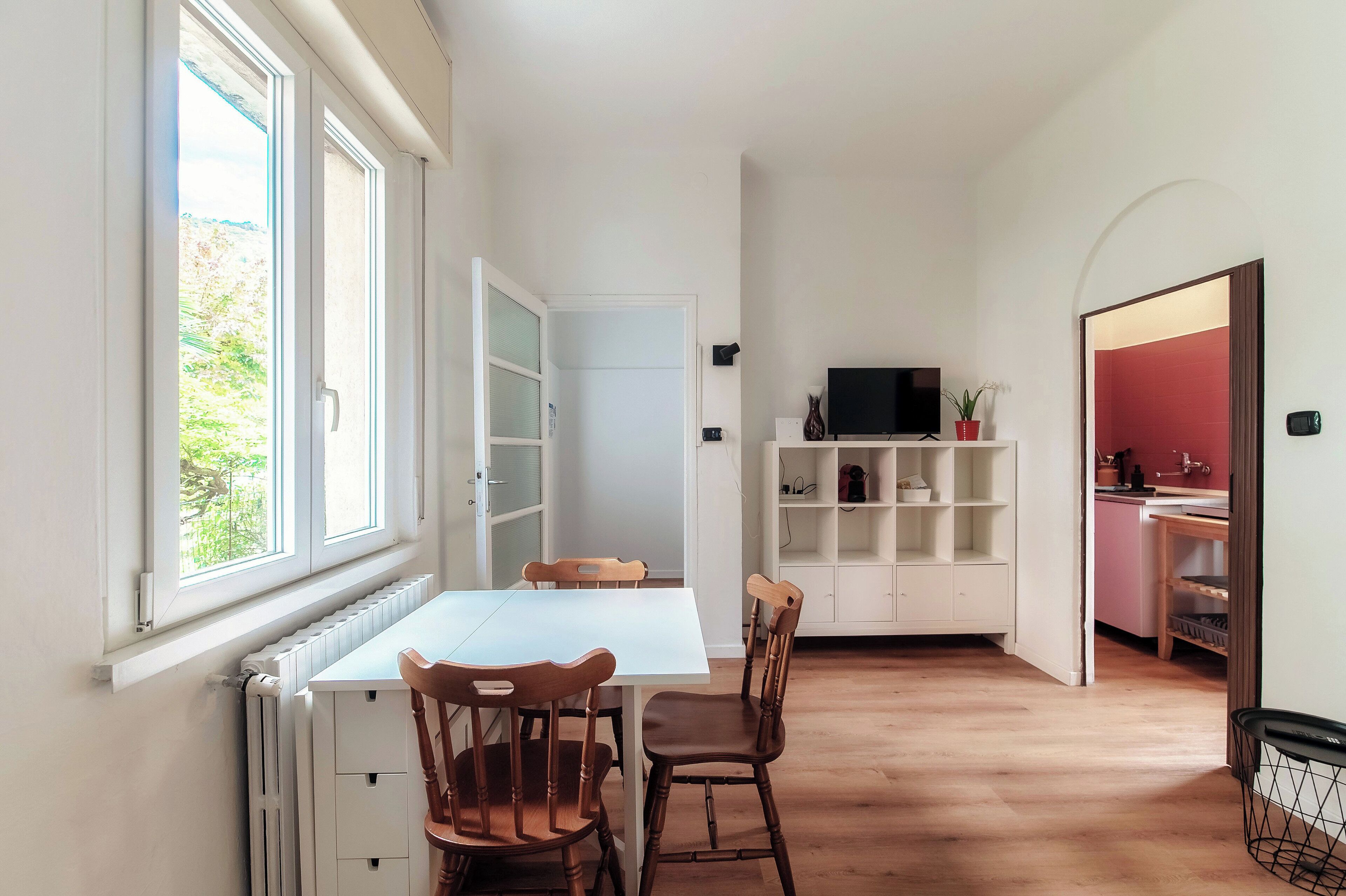 Appartement Confort, patio | Coin séjour