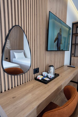 Soundproofing, iron/ironing board, free WiFi