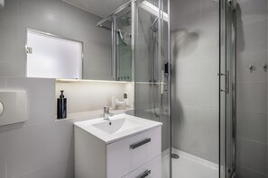 Chambre Double Deluxe, vue ville | Salle de bain