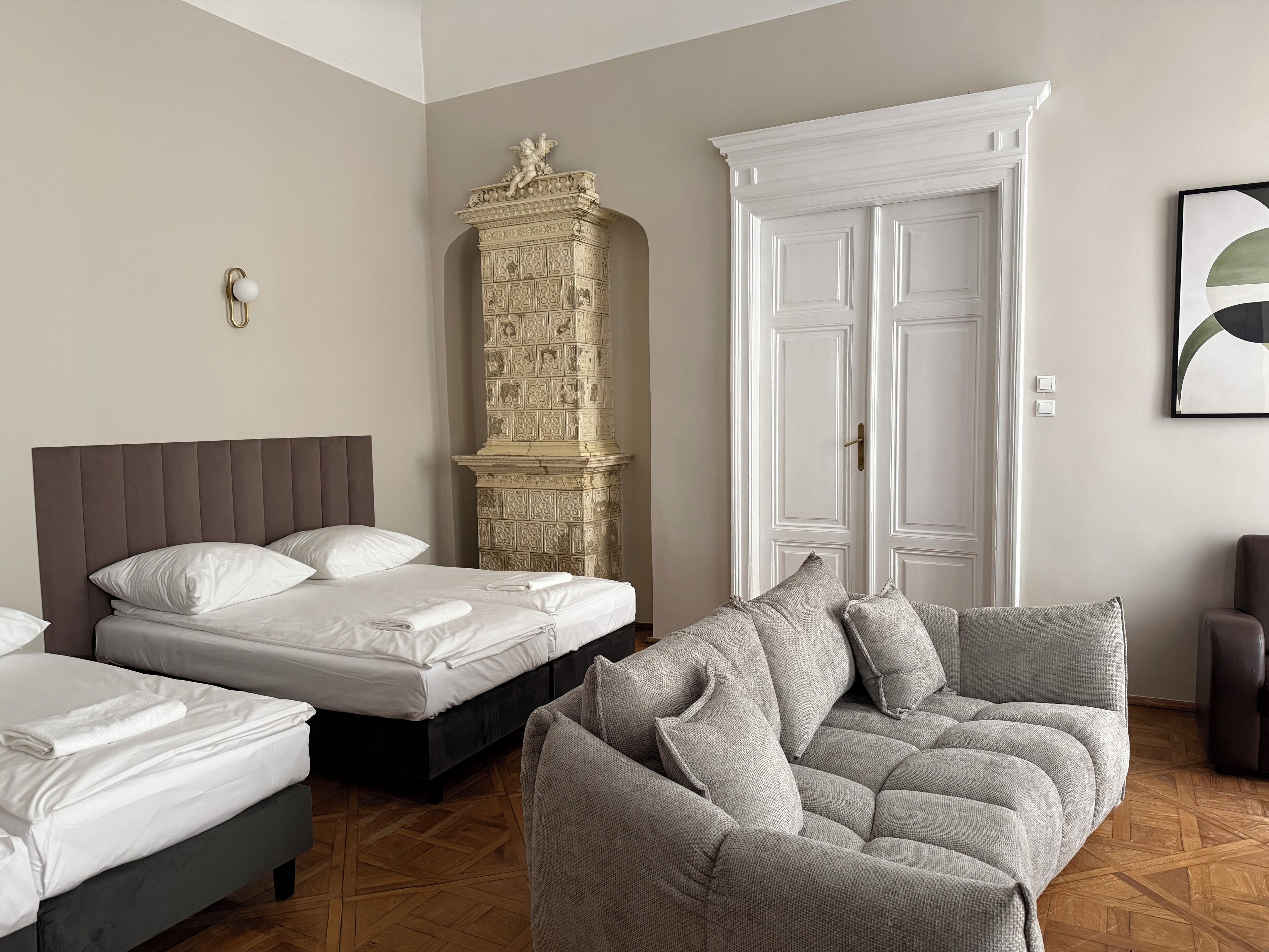 Grand appartement | Een strijkplank/strijkijzer, gratis wifi