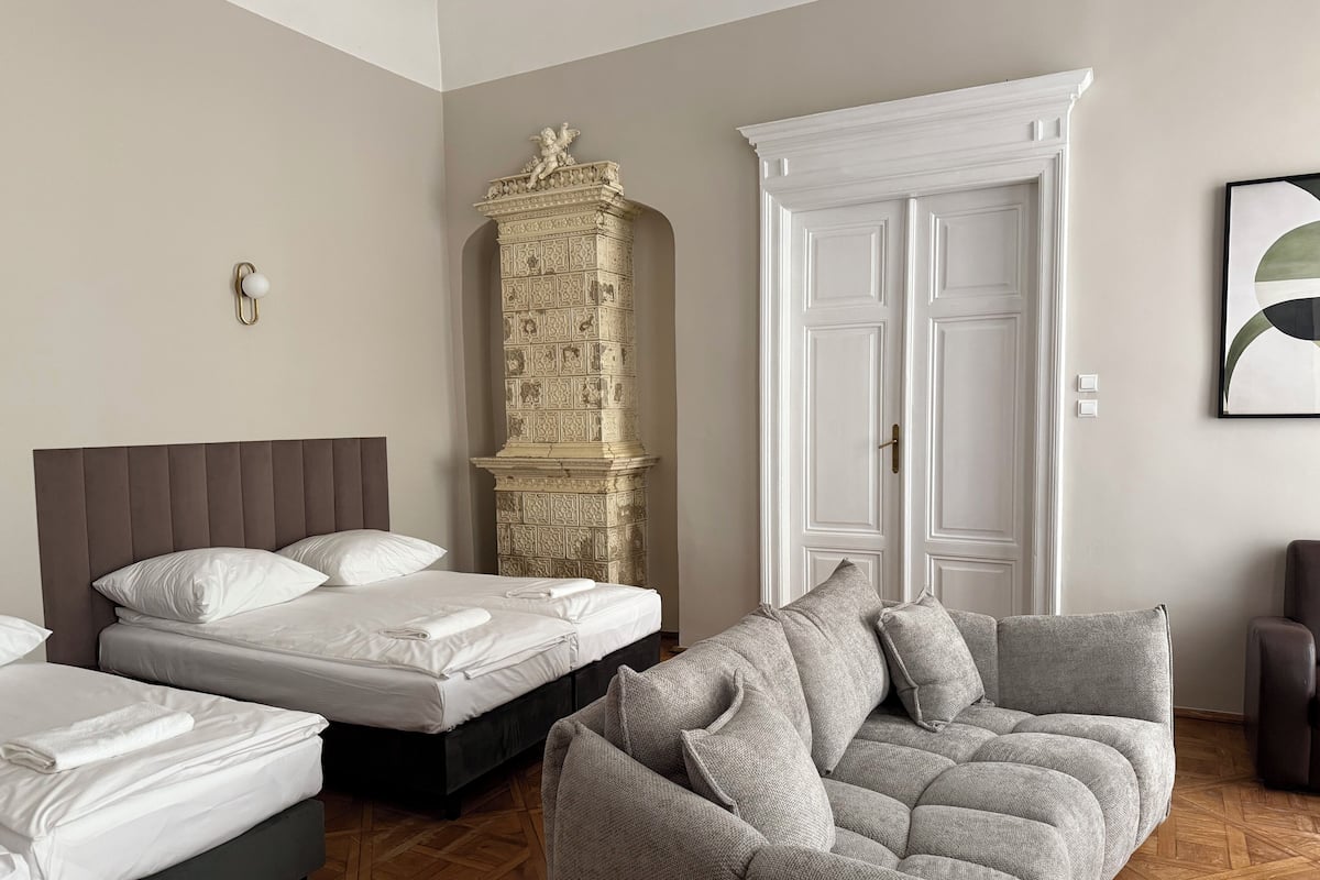 Departamento Grand | Tabla de planchar con plancha y wifi gratis