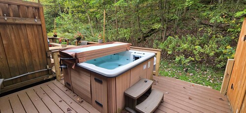 Wooded Wonder- 2 Bedroom Ski-in/out with Hot Tub!