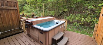 Wooded Wonder- 2 Bedroom Ski-in/out with Hot Tub!