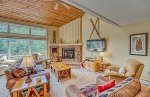 تلفزيون، مدفأة