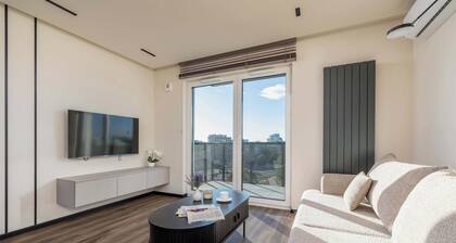 Al. Bielska 129 Tychy | Air Conditioned Studio with Parking and Mountain View