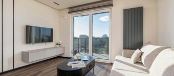 Al. Bielska 129 Tychy | Air Conditioned Studio with Parking and Mountain View