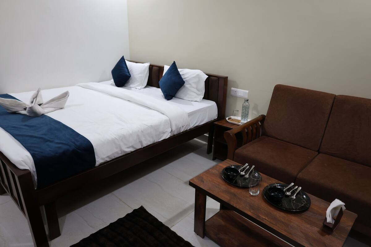 Deluxe-rum | Skrivbord och gratis wi-fi