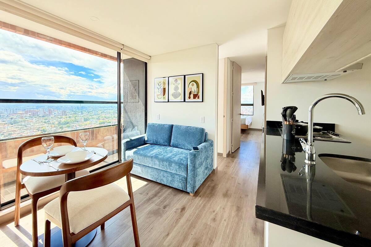 Appartement, 2 chambres (2608) | Fer et planche à repasser, accès au Wi-Fi (inclus)