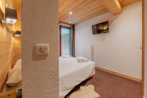 3 bedrooms, free WiFi, bed sheets - L'ours Bleu B13 - Ski In Ski Out (Vallorcine)