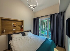 Comfort Apartment, Courtyard View | Premium bedding, individually furnished, desk, laptop workspace - ForRest Cozy Apartments Minsk (Minsk)