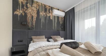 Estudio de vacaciones, piscina cubierta y sauna.