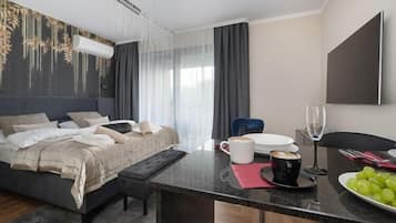 Wifi gratis y ropa de cama