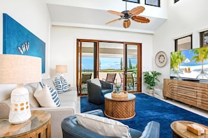 TV - Kapalua Golf Villas | 2 Free Rental Cars | KBM Resorts | Large Bedrooms | 2 Units, 2 Bedrooms | ML-2108 (Lahaina)