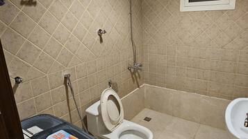 Free toiletries, hair dryer, slippers, towels