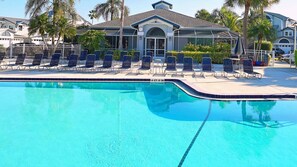Pool - Heated Pool, FREE WIFI Luxury Bayside Condo Across from Siesta Key Beach | Beautiful 3BR/2BA Gulf & Bay Club Bayside Condo (Sarasota)