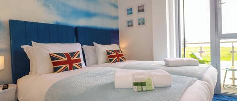 2 chambres, décor unique, ameublement unique, accÚs au Wi-Fi (inclus)