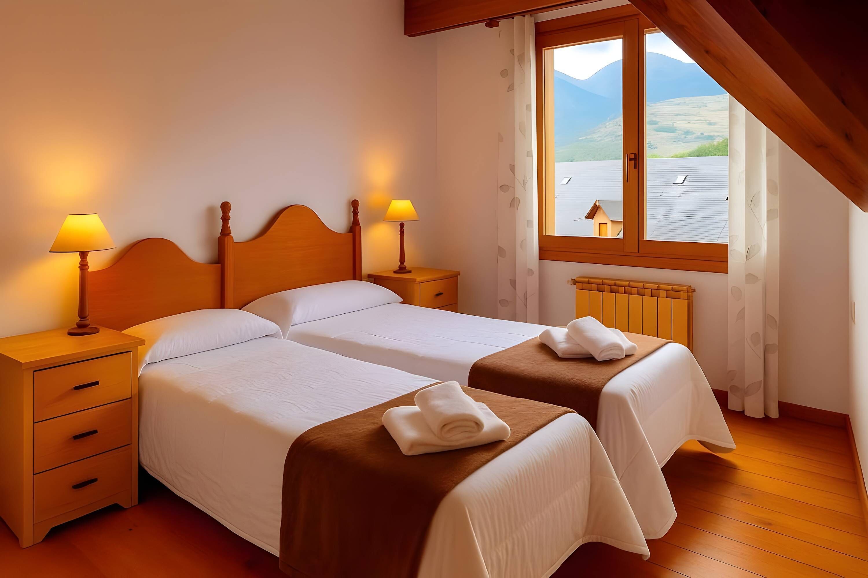 3 bedrooms, bed sheets